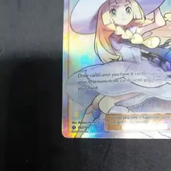 Lillie 147/149 Sun & Moon Base Set Full Art Holo Rare Trainer Pokemon - Image 5