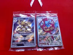 Pokemon Mega Evolutions Riolu AND Alakazam Promo Packs FACTORY SEALED - Image 1