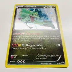 Rayquaza XY64 - Holo XY Black Star Promo Pokemon Near-Mint - Image 3