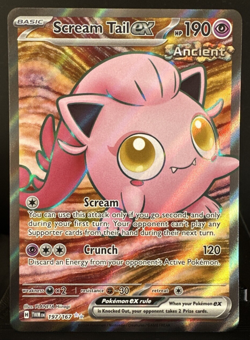 Scream Tail EX 197/167 - Twilight Masquerade Ultra Rare Full Art- Pokemon TCG NM - Image 1