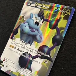 Pokemon THUNDURUS 97/98 (Full Art Ultra Rare) Emerging Powers - LP/Light Play - Image 2