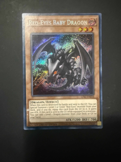 RED-EYES BABY DRAGON LDS1-EN010 YUGIOH YU GI OH CARD - Image 1