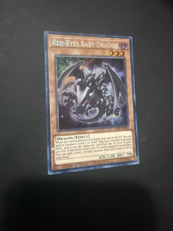 RED-EYES BABY DRAGON LDS1-EN010 YUGIOH YU GI OH CARD - Image 2