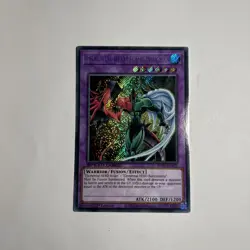 Yu-Gi-Oh Card - SGX1-ENA21 - ELEMENTAL HERO FLAME WINGMAN Holo Secret Rare - Image 1