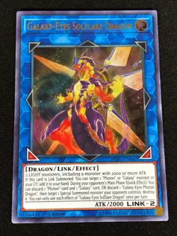 Yugioh Galaxy-Eyes Solflare Dragon SOFU-EN042 1st Ultra (NM) - Image 1