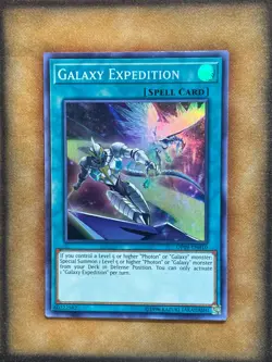 Yugioh Galaxy Expedition OP09-EN010 Super Rare LP - Image 1
