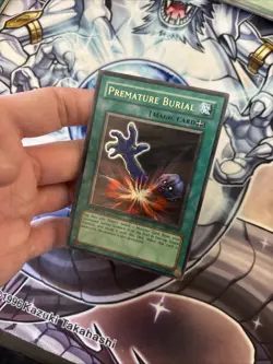 (58) Yu-Gi-Oh Premature Burial PSV-037 1st Edition MP - Image 4