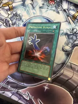(58) Yu-Gi-Oh Premature Burial PSV-037 1st Edition MP - Image 5