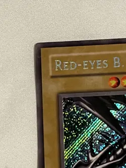 Yugioh Red-Eyes Black Dragon BPT-005 Secret Rare Limited Edition HP/MP - Image 4