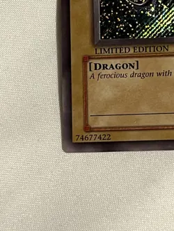 Yugioh Red-Eyes Black Dragon BPT-005 Secret Rare Limited Edition HP/MP - Image 5