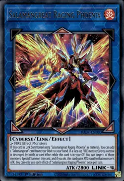 Salamangreat Raging Phoenix - Ultra Rare 1st Edition RA04-EN083 - NM - YuGiOh - Image 1