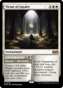 NM M - Virtue of Loyalty: Wilds of Eldraine - Image 1