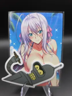 Rossweisse High School Dxd Anime Waifu Card Doujin ACG Goddess Holo - Image 1