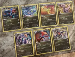 Pokemon TCG Dragon Type 7 Card Lot (Dragonair, Salamence, Etc.) - Image 1