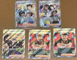 Pokemon TCG - Paldean Fates 8 Card Full Art Trainer and Illustration Rare Bundle - Image 3