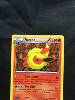 Pokemon Cards: Black and White Promo: Flareon BW88 - Image 2