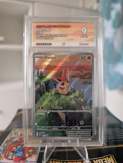 Pokemon TCG Victini SVP 208 Black Star Promo Card - ACE 9 Mint Condition - Image 1