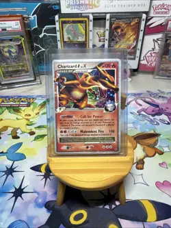 Pokemon TCG Charizard G LV.X DP45 Holo Promo Card NM Condition - Image 1