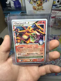 Pokemon TCG Charizard G LV.X DP45 Holo Promo Card NM Condition - Image 4