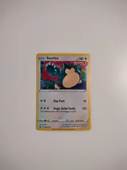 Pokemon Card Snorlax Holo SWSH119 Black Star Promo - Image 1