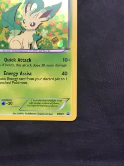 Pokemon Cards: Black and White Promo: Leafeon BW87 - Image 5