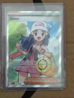 Dawn 118/094 Ultra Rare Full Art NM Pokemon Card PFL Phantasmal Flames - Image 1