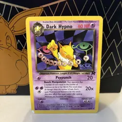 Pokemon 1st Edition Card - Dark Hypno 26/82 (Team Rockets Set) - Image 1