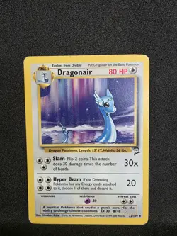 Pokemon TCG Dragonair Base Set 2 22/130 Card MP - Image 1