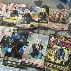 Cardfight!! Vanguard Trading Card Game Lot, 20 card lot - 8 holos 12 common - Image 5