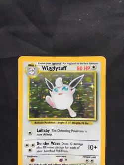 Pokemon Cards: Jungle Rare Holo: Wigglytuff 16/64 No Symbol Error - Image 2