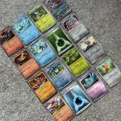 Pokemon 16 Cards ALL Holo Or Reverse Holo Bundle Black Bolt White Flare Mint - Image 1