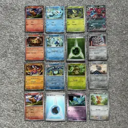 Pokemon 16 Cards ALL Holo Or Reverse Holo Bundle Black Bolt White Flare Mint - Image 2