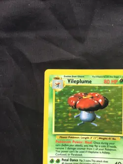 Pokemon Cards: Jungle Rare Holo: Vileplume 15/64 No Symbol Error - Image 3