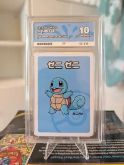 Ace 10 Squirtle Old Maid 2019 Babanuki Japanese Pokemon Playing Card - Image 1