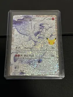 Reshiram 113/114 Celebrations Holo Full Art Ultra Rare Pokemon Card TCG NM - Image 3