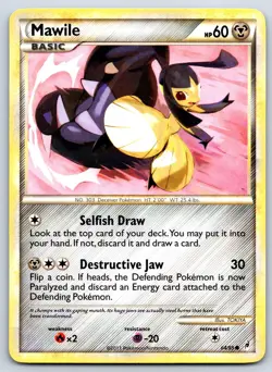 Mawile - Call of Legends 64/95 HGSS Tokiya Pokemon Card MP - Image 1