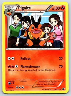 PIgnite - BW Legendary Treasures 26/113 Kanako Eo Pokemon Card NM - Image 1