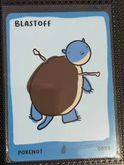 Blastoff 00039 Dysfunctional Passholder Pokenot Pokenots 151 Card - Image 1