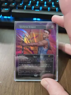 Isochron Scepter (Halo Foil) #0036, SLC, Secret Lair: An Encyclopedia of Magic - Image 1