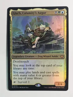 MTG Glarb, Calamity's Augur Bloomburrow #215 Nm - Image 1