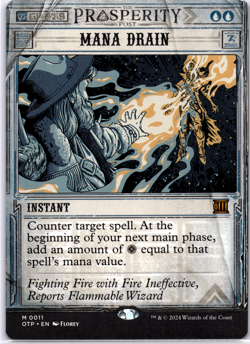 Mana Drain Outlaws of Thunder Junction: Breaking News Regular - Image 1