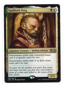 MTG Ultimate Masters - 1x Gaddock Teeg - NM - Image 1