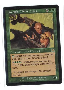 MTG Onslaught - 1x Kamahl, Fist of Krosa - MP - Image 1