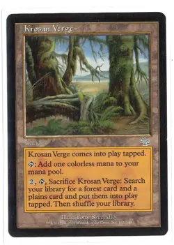 MTG Judgement - 1x Krosan Verge - NM - Image 1