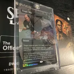 Tragic Slip(Kevin) (Borderless) - Dwight’s Destiny Secret Lair Foil - Image 1