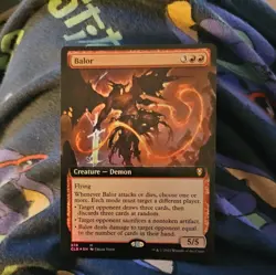MTG Balor Mythic rare Baldurs gate FOIL - Image 1