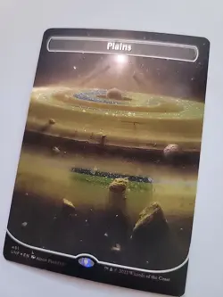 Plains (491) (Borderless) (Galaxy Foil) Unfinity Foil - Image 1