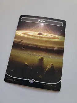Plains (491) (Borderless) (Galaxy Foil) Unfinity Foil - Image 2