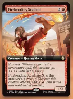 Pre Sale! Firebending Student, MTG Magic Buy A Box Promo Avatar Last Airbender - Image 1