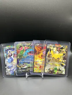 Pokemon TCG 2016 Generations Promo Set - XY121, XY122, XY123 and XY124 LP/NM - Image 1